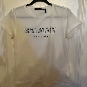 Balmain x H&M Logo Tshirt